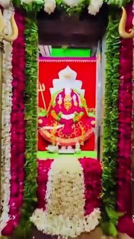 बाणमाता मंदिर चितौड़गढ़ में आरती दर्शन