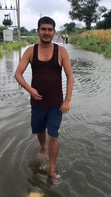 Jeewad pani kisan ki fasal hue kharav