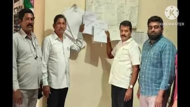 వలిగొండ: వలిగొండ ఎంపీడీవో కార్యాలయంలో పోలింగ్ బూతుల జాబితా విడుదల