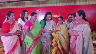 அமைந்தகரை: பாக்கியலட்சுமி திருமண மண்டபத்தில் பரபரப்பாக நடந்த சின்னத்திரை நடிகர்கள் பதவியேற்பு விழா