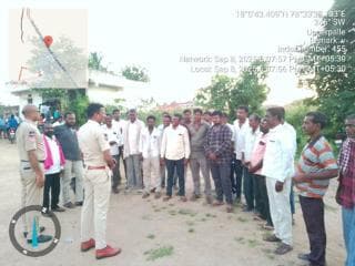 దౌల్తాబాద్ ఎస్ఐ అరుణ్ కుమార్, గ్రామ విపిఓ తో కలసి గోవిందాపూర్ గ్రామాన్ని సందర్శించి రాబోవు స్థానిక సంస్థల ఎన్నికల గురించి, సైబర్ నేరాల గురించి, గంజాయి డ్రగ్స్ ఇతర మత్తుపదార్థాల గురించి అవగాహన కల్పించారు.