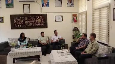 बरवाला: पीएम श्री जवाहर नवोदय विद्यालय मौली में आईएएस विवेक पदम सिंह ने कहा- लाजवाब, आउटस्टैंडिंग मैनेजमेंट