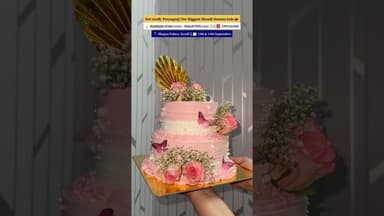 Baked with Love ❤️ A hardworking home baker from Prayagraj 🎂 #bestbakers #homebaker #prayagraj