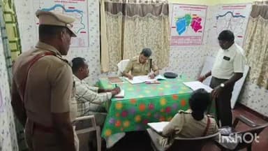 செந்துறை: தளவாய் காவல்நிலையத்தில் வருடாந்திர ஆய்வு மேற்கொண்ட எஸ்பி- குற்ற வழக்குகளில் துரிதமாக செயல்பட அறிவுறுத்தல்