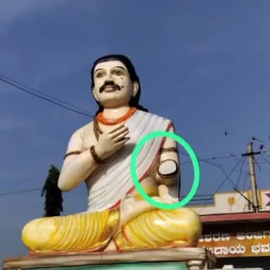 ಶಹಾಬಾದ: ಮುತ್ತಗಾ ಗ್ರಾಮದಲ್ಲಿ ಕಿಡಿಗೇಡಿಗಳ ಅಟ್ಟಹಾಸ: ಶ್ರೀ ಅಂಬಿಗರ ಚೌಡಯ್ಯನವರ ಮೂರ್ತಿ ಧ್ವಂಸ