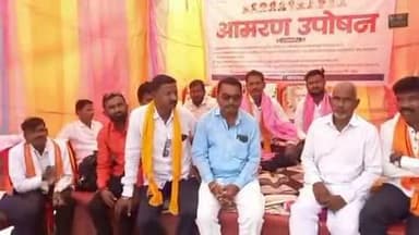 भोकर: उपविभागीय कार्यालयासमोर हैद्राबाद गॅझेट नुसार एसटीतुन आरक्षण देण्याच्या मागणीसाठी आमरण उपोषण सुरु -उपोषणकर्ते चव्हाण