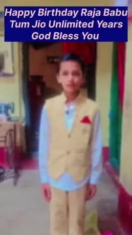 #happy #happy birthday#raja #babu