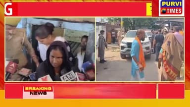 रायबरेली प्रभारी मंत्री राकेश सचान और समाज कल्याण मंत्री असीम अरुण ने मृतक हरिओम के परिजनों से की मुलाकात