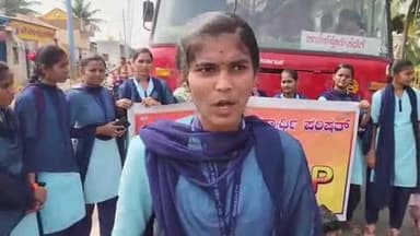 ಶಿರಹಟ್ಟಿ: ಬಸ್ ಸ್ಟಾಪ್ ಬಿಟ್ಟು ಮುಂದೆ ಹೋಗಿ ಬಸ್ ನಿಲ್ಲಿರ್ತಾರೆ: ಛಬ್ಬಿ ಗ್ರಾಮದಲ್ಲಿ ವಿದ್ಯಾರ್ಥಿನಿ ಆಕ್ರೋಶ