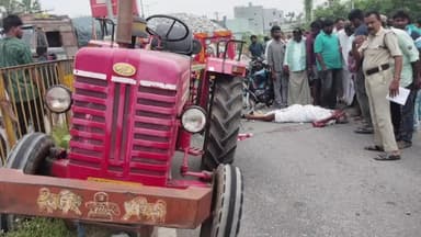 గరిడేపల్లి: గరిడేపల్లిలో జరిగిన రోడ్డు ప్రమాదం ఒకరు మృతి