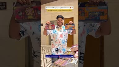 This Home Baker from Prayagraj is Spreading Sweetness this Diwali 🍫 #ytshorts #prayagraj #homebaker
