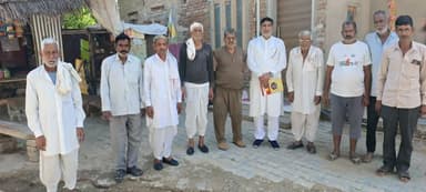 #सांस्कृतिकअहीरवालऐतिहासिकइतिहासलेखन के क्रम में अजीतगढ़ की रायपुर जागीर, बुर्जा की ढाणी,हरदास की ढाणी,पीथलपुर,लिसाडिया,अनंतपुर,दिलवाला पंचायतों के 20गांवो का इतिहास लेखन कार्य पूरा किया गया।आज के सफल कार्यक्रम में बद्री यादव जी विशेष योगदा