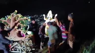 लक्ष्मी माता को धूम धाम से दी गई विदाई बामरा हाई स्कूल पड़ा लक्ष्मी पूजा सम्पन्न#Bamra #lakshmipuja@