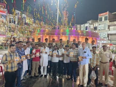 नवीन आपराधिक कानूनों (NCLs) के बारे में आमजन में जागरूकता हेतू श्री गंगानगर के गोल बाजार स्थित अंबेडकर चौक पर #श्रीगंगा...