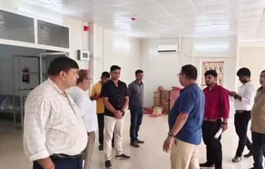पाकुड़िया: पाकुड़िया में 50 बेड वाले प्रीफैब्रिकेटेड अस्पताल भवन का निर्माण कार्य लगभग पूर्ण, CS ने किया निरीक्षण #Hospital
