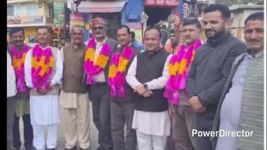 रेणुका: भाजपा के नवनियुक्त विभिन्न संगठनों के पदाधिकारियों का हरिपुरधार में गर्मजोशी से स्वागत किया गया
