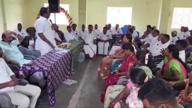 உத்திரமேரூர்: மானாமதியில் அதிமுக சார்பில் ஆலோசனைக் கூட்டம் நடைபெற்றது