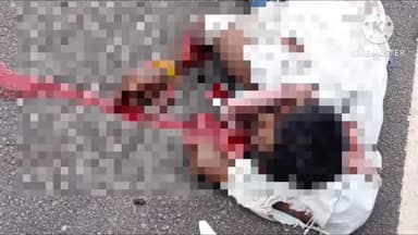 ಯಲಬರ್ಗ: ಗುನ್ನಾಳ ಗ್ರಾಮದ ರಾಷ್ಟ್ರೀಯ ಹೆದ್ದಾರಿಯಲ್ಲಿ ರಸ್ತೆ ಅಪಘಾತ ಸಂಭವಿಸಿ ವ್ಯಕ್ತಿಯೊಬ್ಬ ಸ್ಥಳದಲ್ಲಿ ಮೃತ