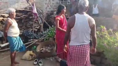 भागलपुर के कोदंडा गांव में जमीन विवाद ने लिया उग्र रूप — महिला का आरोप: दीवार तोड़ी, घर में घुसकर धमकी दी, पुलिस मूकदर्श