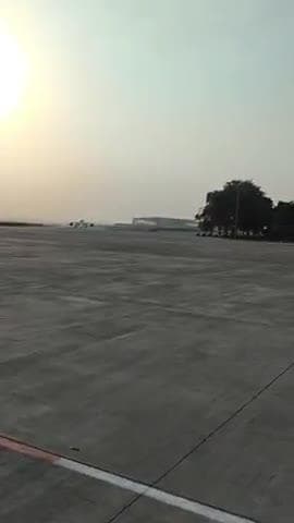Mangolia ke Rashtrapati ka Swagat Delhi Airport#aajtaksocial