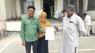 बड़े भाई ने बेची जमीन, छोटा भाई कर रहा है परेशान, खरीददार और विक्रेता पहुंचे जनसुनवाई में, कुरवाई तहसील का मामला