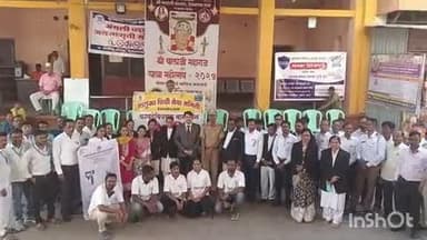 देऊळगाव राजा: श्री बालाजी मंदीर सह शहरातील सार्वजनिक ठिकाणी पथनाट्य द्वारे कायदे विषयक जनजागृती