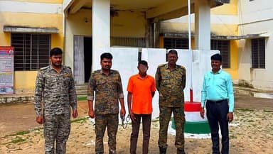 थाना बिरसा पुलिस ने 24 घंटे में ग्राम सुन्दरवाही में हुई बुजुर्ग की हत्या का खुलासा किया