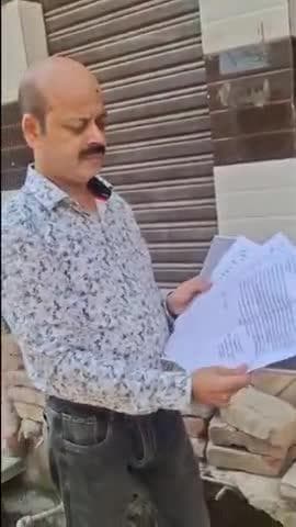 साढौरा: सढौरा: वार्ड 10 में दुकान का रैम्प तोड़ने पर समाधान शिविर में शिकायत, नहीं हुआ समाधान