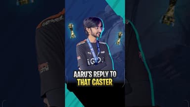 @Aarugamingx Replies to Caster Who Demeaned Indian Teams!#bgmi #bgmiesports #teamorangutan