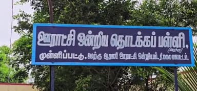 ஆரணி: மொழிபட்டு ஊராட்சியில் அங்கன்வாடி மையத்தினை மாவட்ட ஆட்சியர் நேரில் பார்வையிட்டு ஆய்வு