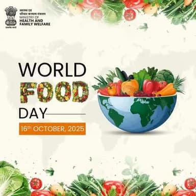 On #WorldFoodDay, let’s reaffirm our commitment to ensure that every individual has access to safe, wholesome, sufficient & nutritious food.