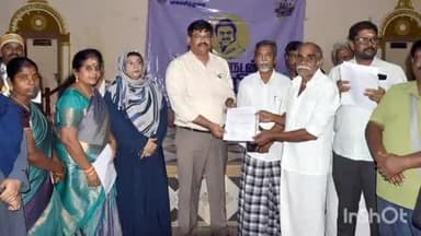 கூத்தாநல்லூர்: தனியார் திருமண மண்டபத்தில் நடைபெற்ற உங்களுடன் ஸ்டாலின் முகாமினை ஆட்சியர் ஆய்வு