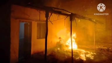 ಯಲಬರ್ಗ: ಕೊನಸಾಗರ ಗ್ರಾಮದಲ್ಲಿ ಹಳೆಯ ದ್ವೇಷದಿಂದ ಮನೆಗೆ ಬೆಂಕಿ ಹಚ್ಚಿ ಸುಡಲು ಯತ್ನಿಸಿದ ಘಟನೆ ನಡೆದಿದೆ