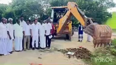 நெமிலி: நெமிலி அருகே சித்தேரியில் 25 ஆண்டுகளுக்கு பிறகு தார் சாலை அமைக்கும் பணியினை நெமிலி.ஒன்றிய குழு பெருந்தலைவர் தொடங்கி வைத்தார்