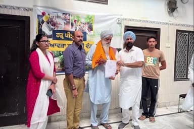 ਗਿੱਦੜਬਾਹਾ: ਹਰਦੀਪ ਸਿੰਘ ਡਿੰਪੀ ਢਿੱਲੋਂ ਨੇ ਗਿੱਦੜਬਾਹਾ ਵਾਸੀਆਂ ਨੂੰ 16 ਲੱਖ ਰੁਪਏ ਦੀ ਮੁਹੱਈਆ ਕਰਵਾਈ ਵਿੱਤੀ ਸਹਾਇਤਾ