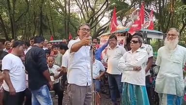 ফরাক্কা: বিড়ি শ্রমিকদের তৈরি তারাপুর হসপিটালে সাত দফা দাবি নিয়ে মিছিল ও ডেপুটেশন দিল CITU ফারাক্কা ব্লক কমিটির