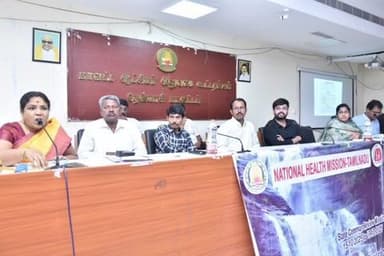 ஆலங்குளம்: தென்காசி அரசு மருத்துவமனையில் அதிகாரிகள் குழுவினர் ஆய்வு