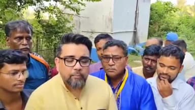 কেশপুর: দুর্গাপুরে মেডিকেল কলেজে কোন গণধর্ষণের ঘটনাই ঘটেনি, কেশপুরে বিজেপিকে কটাক্ষ তৃণমূল মুখপাত্র ঋজু দত্তের