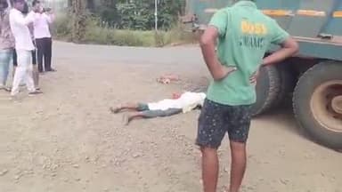 खालवा आशापुर –बैतूल मार्ग पर डंपर की टक्कर में युवक की मौत..?