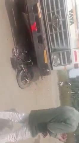 खालवा। आशापुर बैतूल मार्ग पर डंपर की टक्कर से युवक की मौत के बाद चक्का जाम..