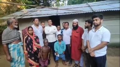 হাইলাকান্দি: রতনপুরের বিশেষ সক্ষম দুই অসহায়ের বাসগৃহ পাকা করে দেওয়ার উদ্যোগ প্রদেশ যুব কংগ্রেস সভাপতি জুবায়ের আনামের