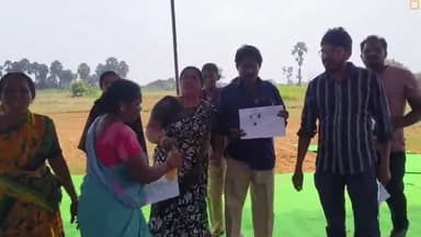 తిరుమలగిరి: తొండ గ్రామంలో పెట్రోల్ తో రైతులు ఆందోళన