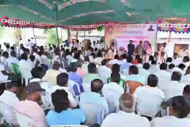 వడ్డేపల్లి: శాంతి నగర్ కాంగ్రెస్ పార్టీ కార్యాలయం నందు సంఘటన సృజన్ అభియాన్ కార్యక్రమం నిర్వహణ