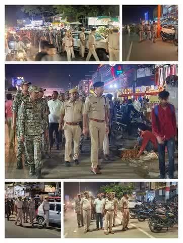 📢 दीपावली पर सुरक्षा व्यवस्था का जायज़ा एवं अतिक्रमण हटाया गया
दीपावली के अवसर पर पुलिस अधीक्षक दौसा के निर्देशन में तथा वृत्ताधिकारी वृत्त दौसा #श्री_रवि_प्रकाश (RPS) के नेतृत्व में दौसा शहर में फ्लैग मार्च निकाला गया।