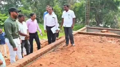 మెట్పల్లి: మహాత్మాగాంధీ జాతీయ గ్రామీణ ఉపాధిహామీ పథకం ద్వారా మంజూరైన అంగన్వాడీ భవన నిర్మాణపనులను వేగవంతంగా పూర్తి చేయాలి : కలెక్టర్