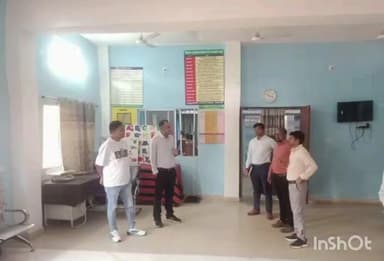 माकड़ी: जिला पंचायत के सीईओ ने सामुदायिक स्वास्थ्य केंद्र माकड़ी का किया निरीक्षण