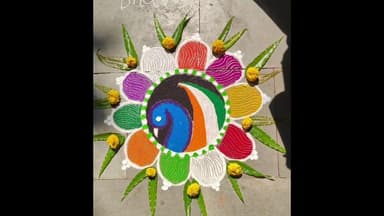 વડોદરા પૂર્વ: આયુર્વેદિક વિભાગ દ્વારા રંગોળી સ્પર્ધા યોજાઈ