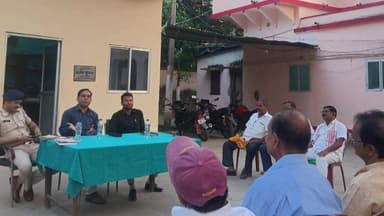 सनहौला: सन्हौला थाना में दीपावली व छठ पर्व को लेकर शांति समिति की बैठक संपन्न