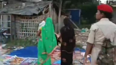 कटरा: कटरा मुख्यालय के समीप धनतेरस को लेकर बाजार में कड़ी सुरक्षा, ग्रामीण इलाकों में पुलिस गश्त तेज