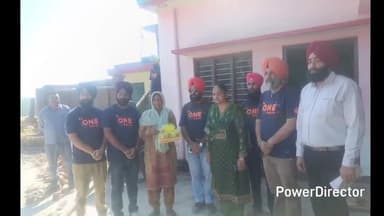 पांवटा साहिब: बांगरन आपदा प्रभावितों के साथ खालसा ऐड और गुरु नानक मिशन पब्लिक स्कूल ने मनाई दिवाली
